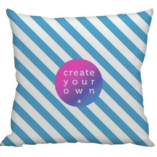 Personalised Create Your Own Cushion Cover - Smooth Linen - Double Sided print - 45cm x 45cm.