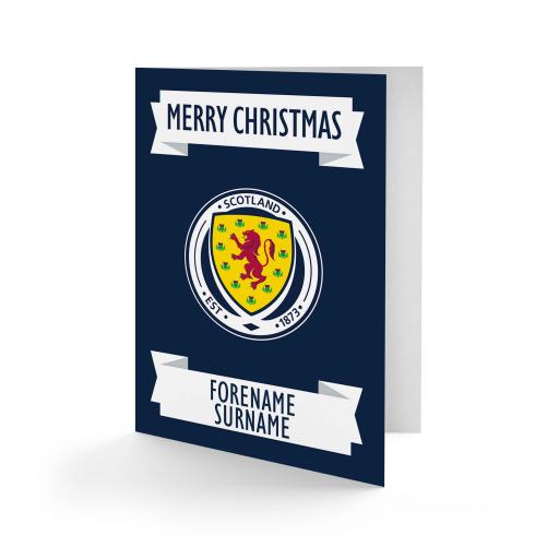 Scotland Crest Christmas Card