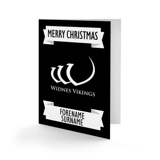 Widnes Vikings Crest Christmas Card