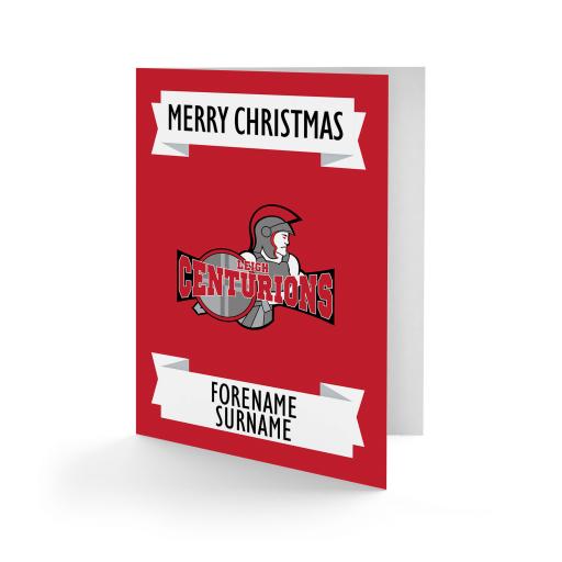 Leigh Centurions Crest Christmas Card