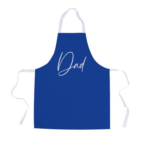 Personalised Dad - Apron - Adult Size.