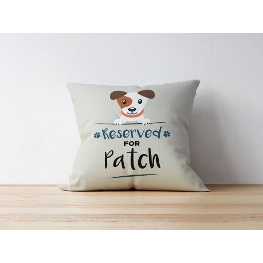 Personalised Jack Russell Cushion