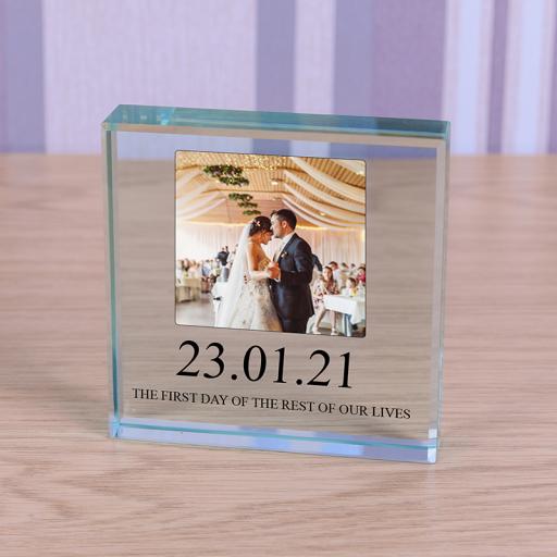 Personalised Glass Token - Special Date