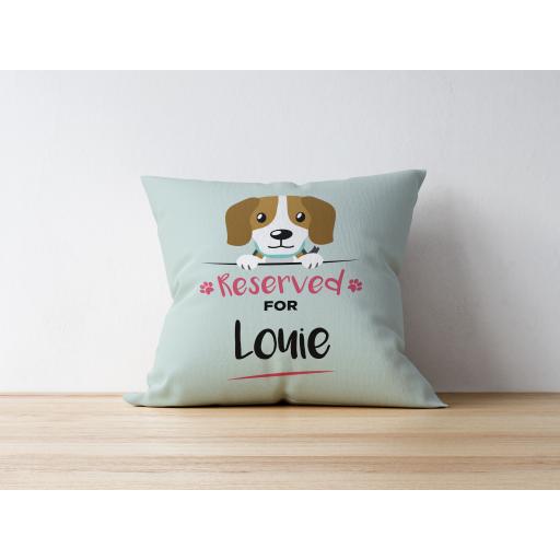 Personalised Beagle Cushion