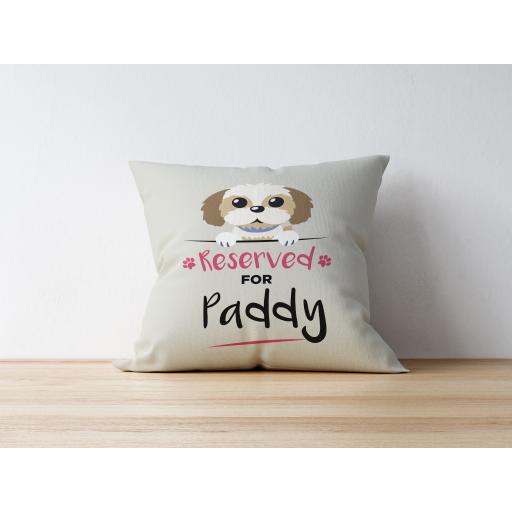 Personalised Shih Tzu Cushion