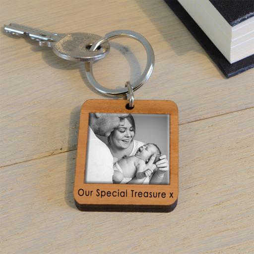 Personalised Photo Key Ring.