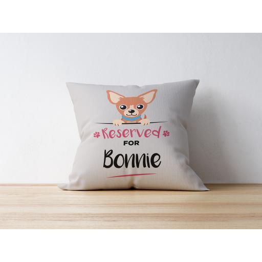 Personalised Chihuahua Cushion