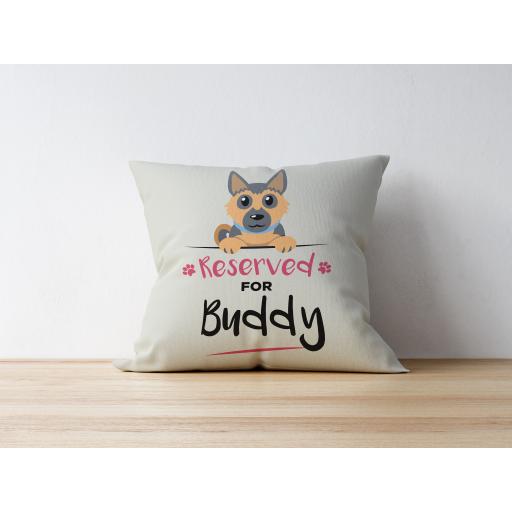 Personalised German Shepherd Cushion