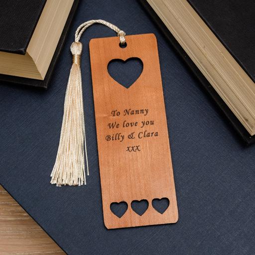 Personalised Wooden Bookmark