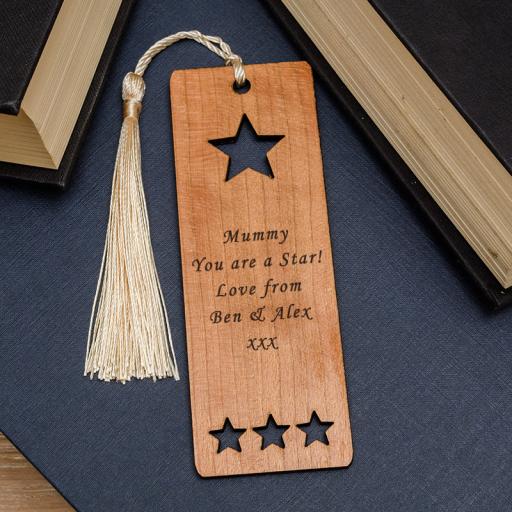 Personalised Wooden Bookmark