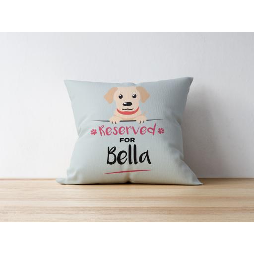 Personalised Labrador Cushion